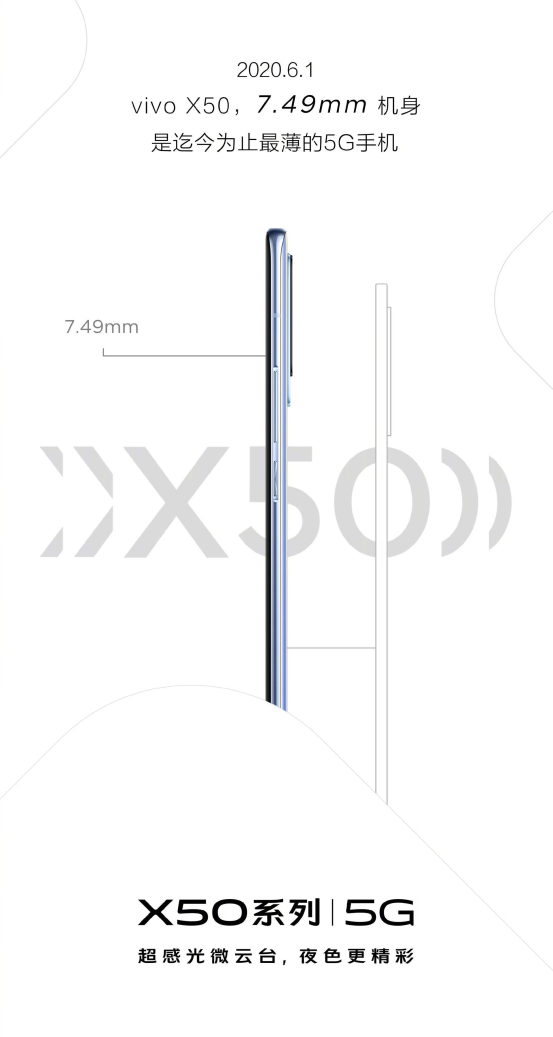 雅致设计+首创微云台，即将发布的vivo X50手机有料
