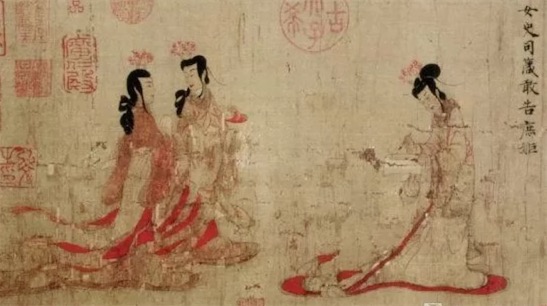 中国最早的卷轴画 《女史箴图》为东晋顾恺之创作