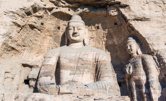 中国古代佛像最多的地方 云冈石窟石雕造像51000余躯