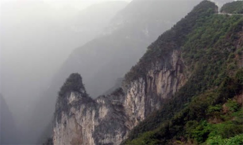 重庆市的最高点 阴条岭海拔2886米