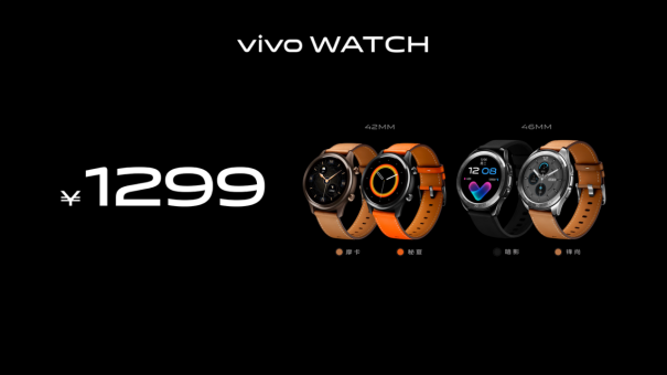 24小时健康监测强劲长续航 vivo首款智能手表正式发布