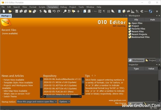 010 Editor(专业十六进制编辑器) v14.0.1 英文便携版